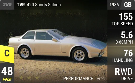 TVR 420 Sports Saloon