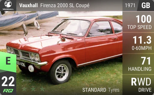 Vauxhall Firenza 2000 SL Coupe