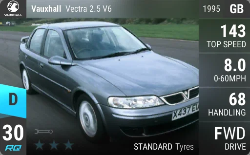 Vauxhall Vectra 2.5 V6