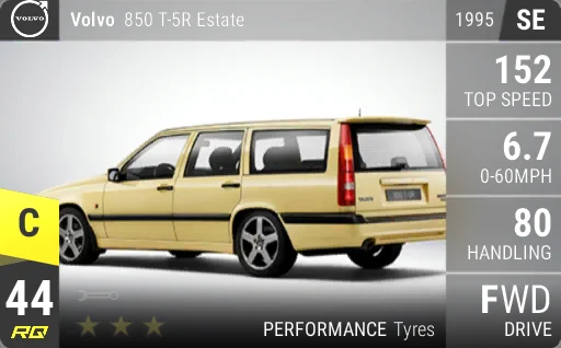 [c44] Volvo 850 T-5R Estate 1995