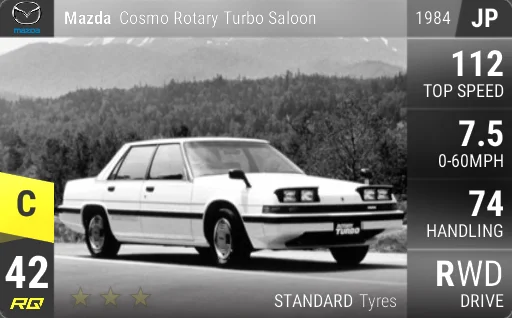 Mazda Cosmo Rotary Turbo Saloon