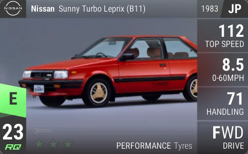 Nissan Sunny Turbo Leprix (B11)