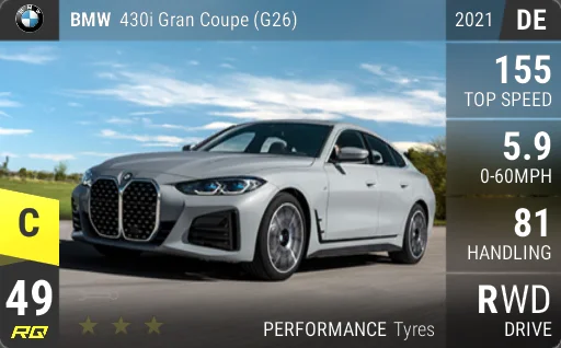 BMW 430i Gran Coupe (G26)