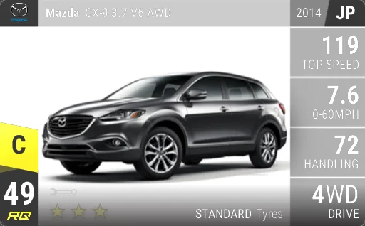 Mazda CX-9 3.7 V6 AWD