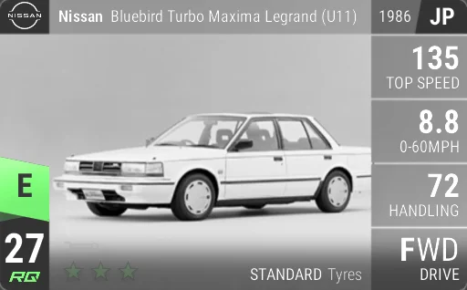 Nissan Bluebird Turbo Maxima Legrand (U11)