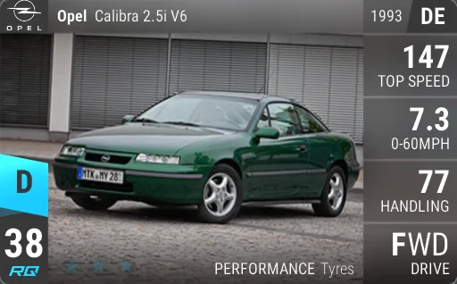 Vauxhall/Opel Opel Calibra 2.5i V6
