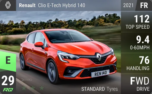 Renault Clio E-Tech Hybrid 140