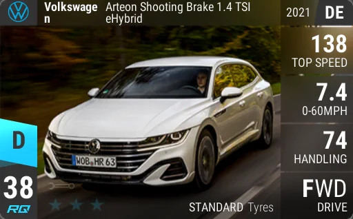 Volkswagen Arteon Shooting Brake 1.4 TSI eHybrid