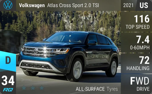 Volkswagen Atlas Cross Sport 2.0 TSI