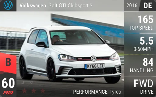 Volkswagen Golf GTI Clubsport S