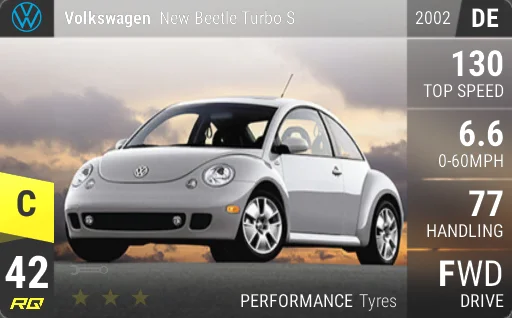 Volkswagen New Beetle Turbo S