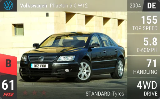Volkswagen Phaeton 6.0 W12