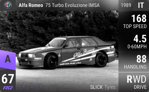 Alfa Romeo 75 Turbo Evoluzione IMSA