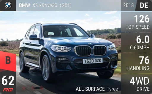 BMW X3 xDrive30i (G01)