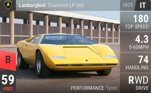 Lamborghini Countach LP 500