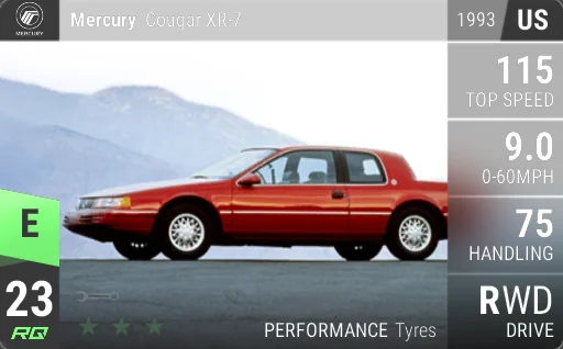 Mercury Cougar XR-7