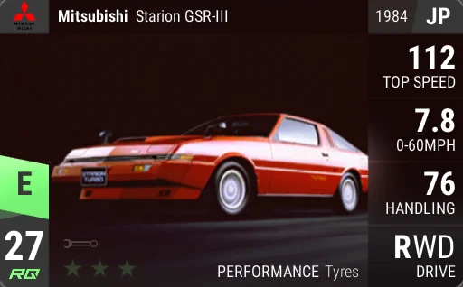 Mitsubishi Starion GSR-III