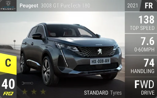 Peugeot 3008 GT PureTech 180