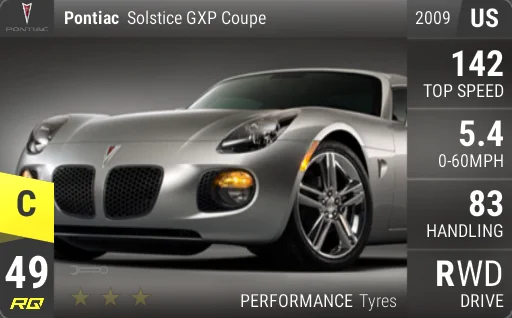 Pontiac Solstice GXP Coupe
