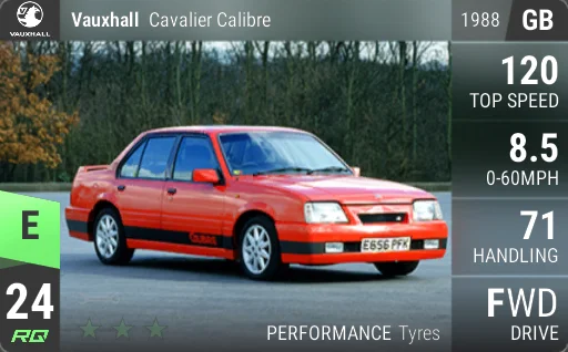 Vauxhall/Opel Cavalier Calibre