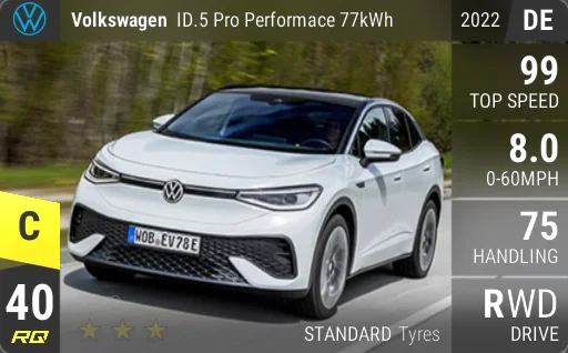 Volkswagen ID.5 Pro Performace 77kWh