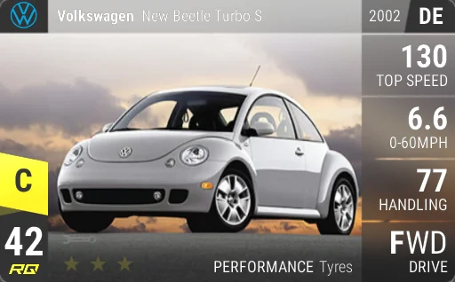 Volkswagen New Beetle Turbo S