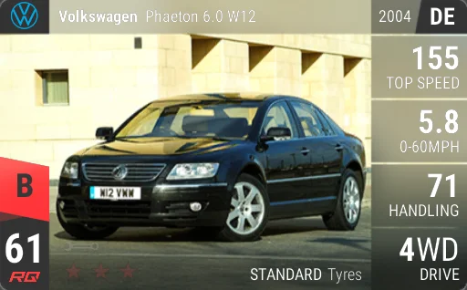 Volkswagen Phaeton 6.0 W12