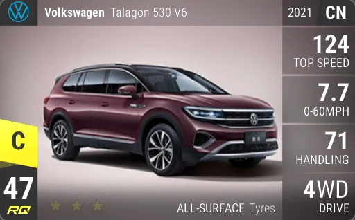Volkswagen Talagon 530 V6