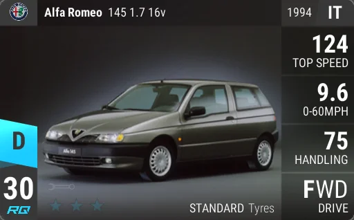 Alfa Romeo 145 1.7 16v