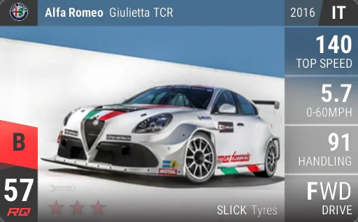Alfa Romeo Giulietta TCR
