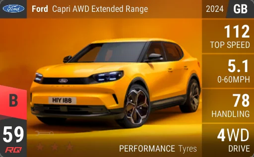 Ford Capri AWD Extended Range