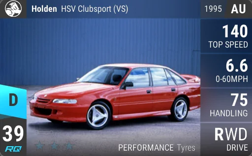 Holden HSV Clubsport (VS)