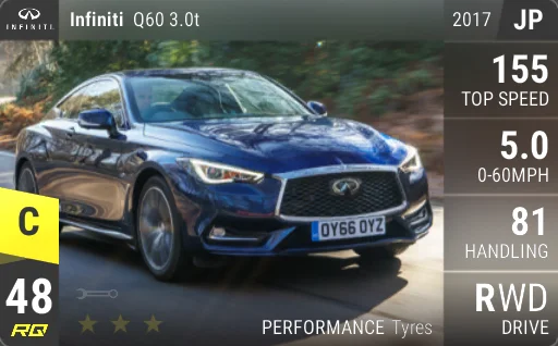 INFINITI Q60 3.0t