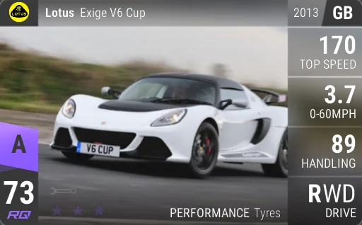 Lotus Exige V6 Cup