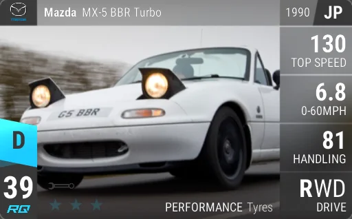 [d39] Mazda MX-5 BBR Turbo 1990