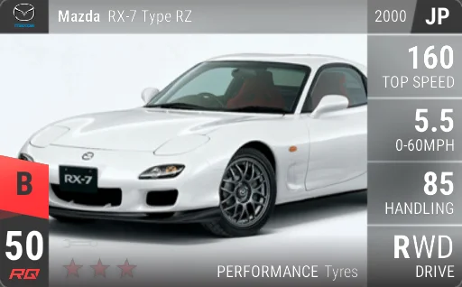 [b50] Mazda RX-7 Type RZ 2000