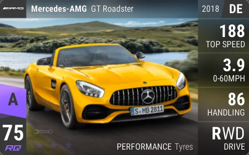 [a75] Mercedes-Benz AMG GT Roadster 2018