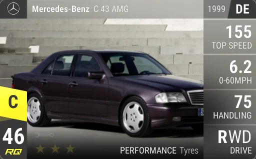 [c46] Mercedes-Benz AMG C 43 1999