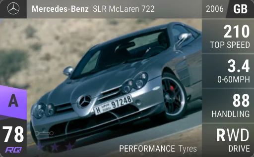 McLaren Mercedes-Benz SLR McLaren 722