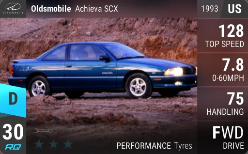 Oldsmobile Achieva SCX