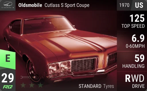 Oldsmobile Cutlass S Sport Coupe