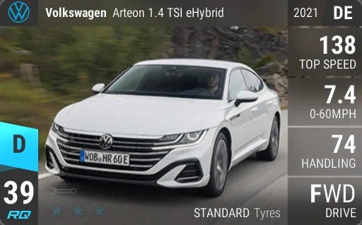 Volkswagen Arteon 1.4 TSI eHybrid