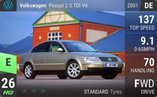 Volkswagen Passat 2.5 TDI V6