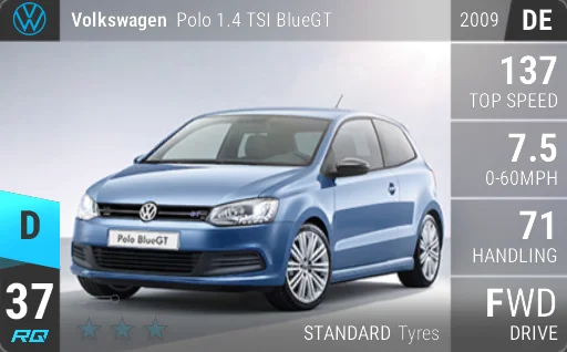Volkswagen Polo 1.4 TSI BlueGT