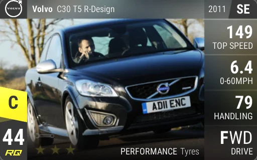Volvo C30 T5 R-Design